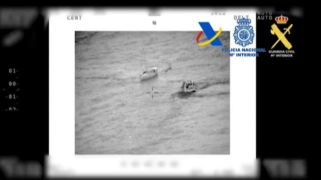 Interceptado un velero con 200 kilos de hachís frente a la costa de Almería