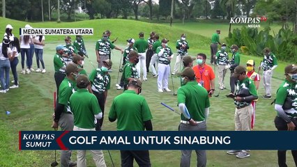 Even Amal Golf Untuk Bencana Erupsi Gunung Api Sinabung