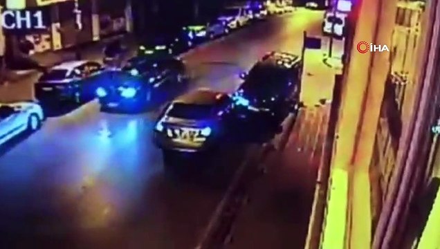 Pendik’te aracı ile caddeyi savaş alanına döndürdü...O anlar kamerada