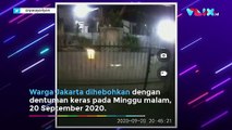 Video Amatir Rekam Dentuman Misterius di Jakarta