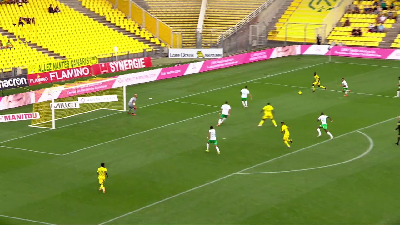 Le but de Moses Simon face à l'AS Saint-Étienne