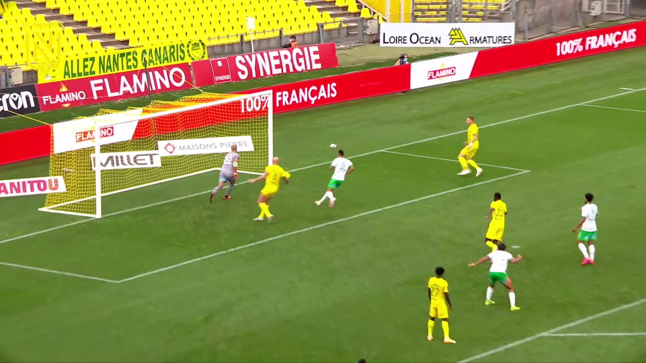 Le but de Renaud Emond face à l'AS Saint-Étienne