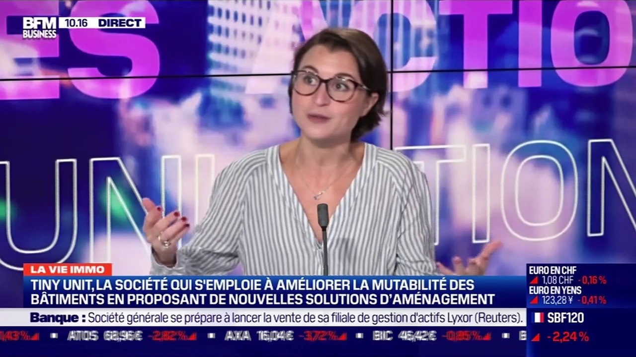 Marie Coeurderoy: Tiny Unit, la société qui s'emploie à améliorer la mutabilité des bâtiments - 21/09