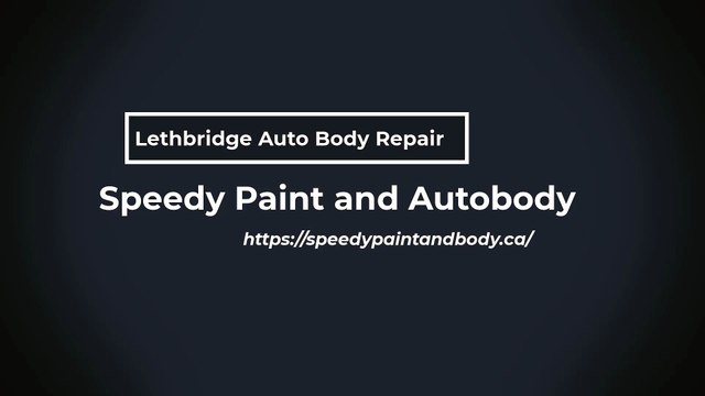 Collision Repair Lethbridge