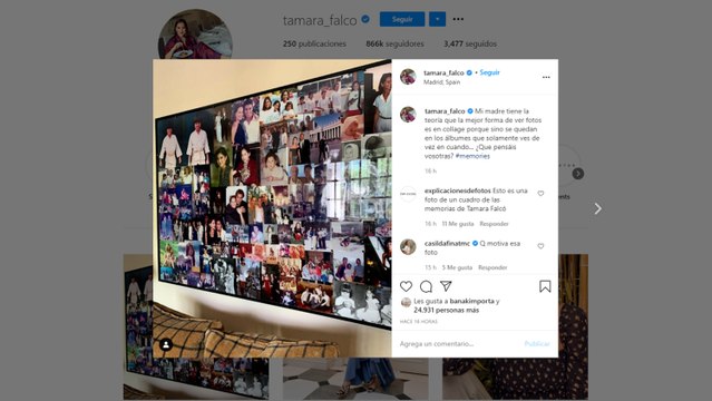 Tamara Falcó comparte las memorias más especiales de Isabel Preysler