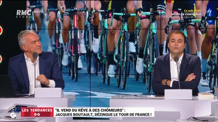 Les tendances GG: "Il vend du rêve à des chômeurs", Jacques Boutault dézingue le Tour de France ! - 21/09