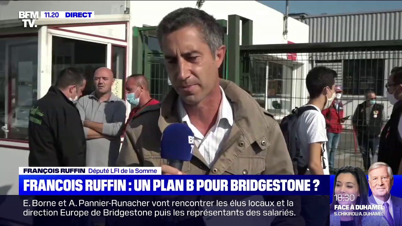 Bridgestone: François Ruffin "accuse les politiques qui signent des traités de libre-échange puis qui pleurnichent"