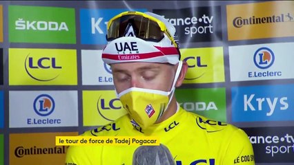 Tour de France : victoire inédite du jeune slovène Tadej Pogacar