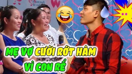 MẸ VỢ CƯỜI BỂ BỤNG VÌ CHÀNG RỂ NGỐ SIÊU HÀI KHIẾN CẢ TRƯỜNG QUAY BÙNG NỔ