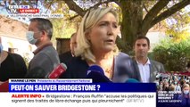 Brigestone: Marine Le Pen estime que le gouvernement est 