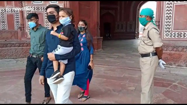 India's iconic Taj Mahal reopens after 6 months with strict restrictions due to COVID-19