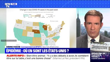 Épidémie de Covid-19: où en sont les États-Unis ? BFMTV répond à vos questions