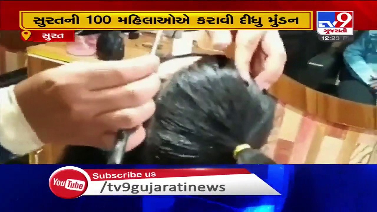 10-year old shaves off head to support cancer patients -  Surat