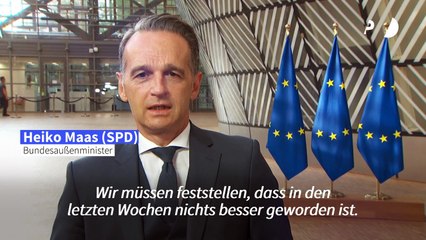 Maas erwägt Sanktionen gegen Lukaschenko