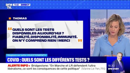 Covid-19: quels sont les différents tests ? BFMTV répond à vos questions