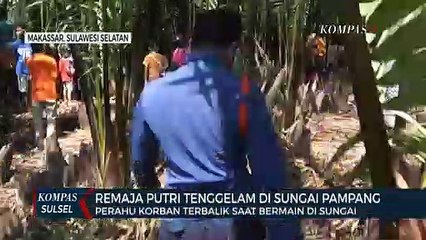 Perahu Terbalik Saat Bermain Seorang Remaja Perempuan Tewas Tenggelam