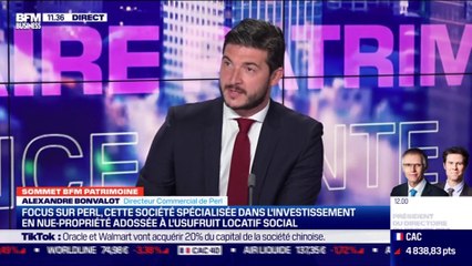 Sommet BFM Patrimoine : Focus sur Perl, une société spécialisée dans l'investissement en nue-propriété adossée à l'usufruit locatif social - 21/09