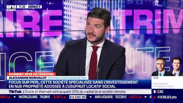 Sommet BFM Patrimoine : Focus sur Perl, une société spécialisée dans l'investissement en nue-propriété adossée à l'usufruit locatif social - 21/09