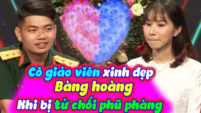 Trường Quay Bạn Muốn Hẹn Hò Bàng Hoàng Khi Chàng Trung Úy Từ Chối Cô Giáo Viên Xinh Đẹp|BMHH Tập 498