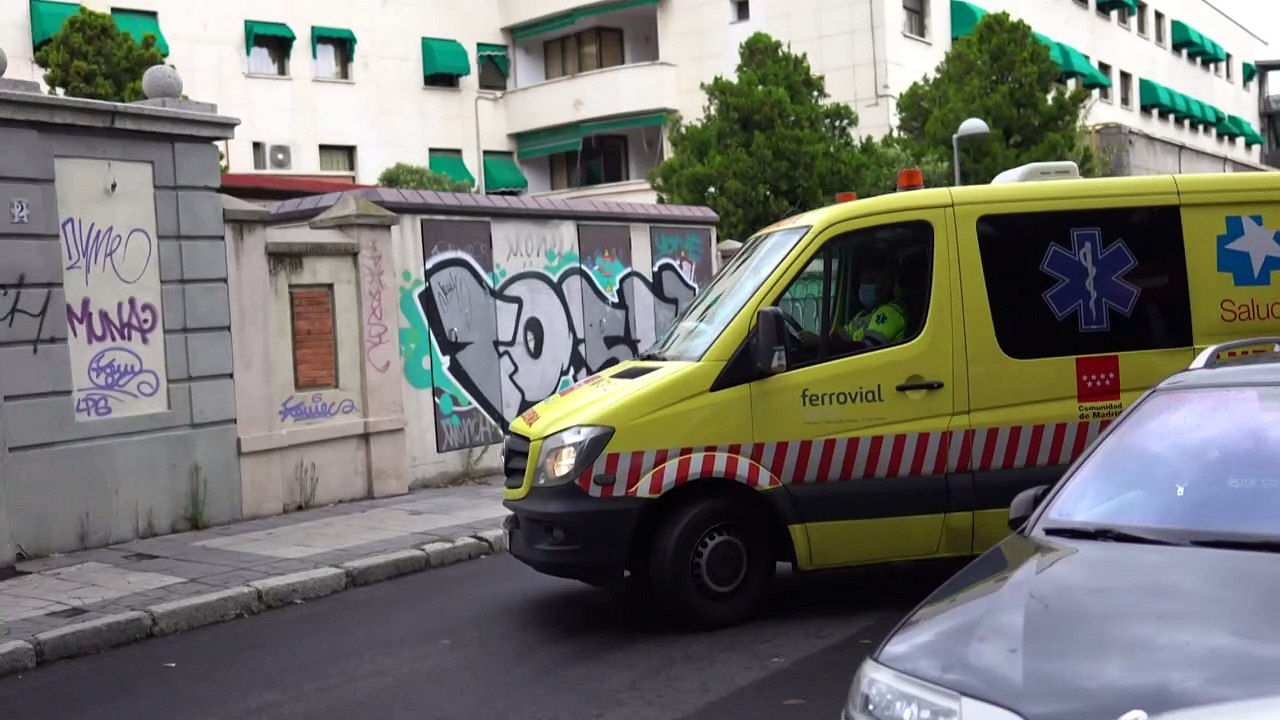 Strenger Lockdown in ärmeren Vierteln in Madrid