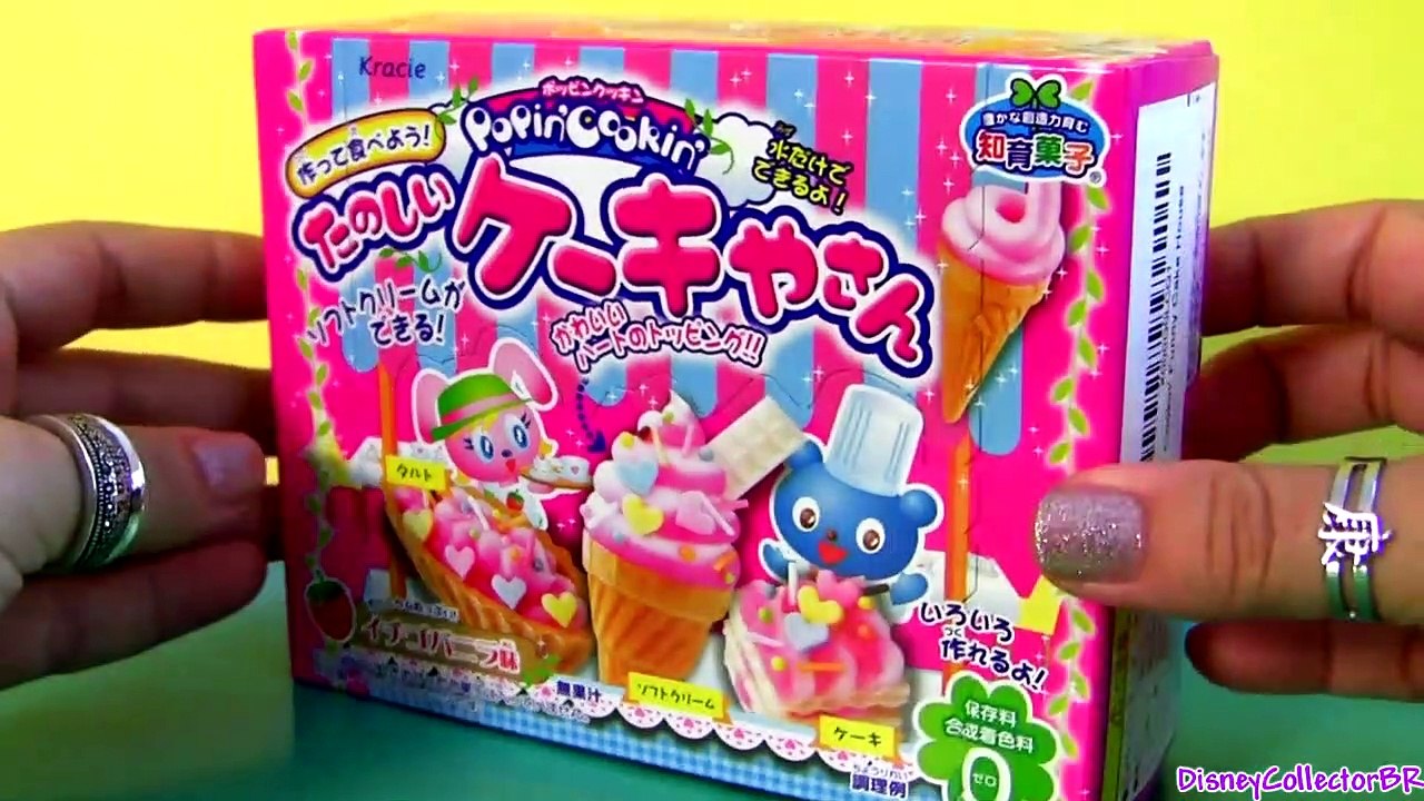 Popin Cookin Cake Shop Ice Cream Cones Kit Make Sweets Treats at Home