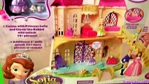 Sofia the First Magical Talking Castle Disney Princess Amber Talking Clover the Rabbit Royal Family