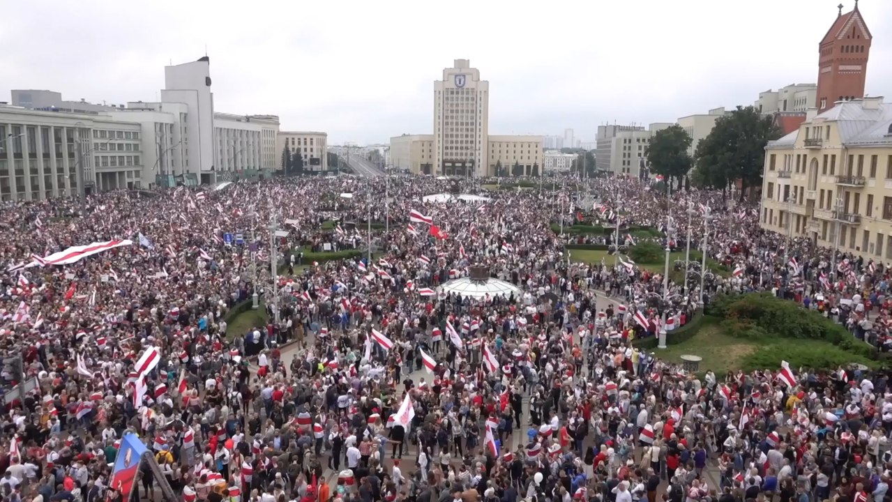 Los 27 reiteran su respaldo a las protestas en Bielorrusia