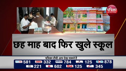 छह माह बाद फिर खुले स्कूल,  लेकिन स्कूलों से गायब बच्चों की रौनक
