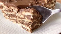 Venezuelan Chocolate Marquesa, No-Bake Cookie Cake