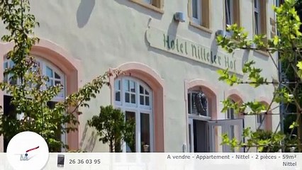 A vendre - Appartement - Nittel - 2 pièces - 59m²