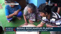 Beras Bansos Bercampur Butiran Pelastik