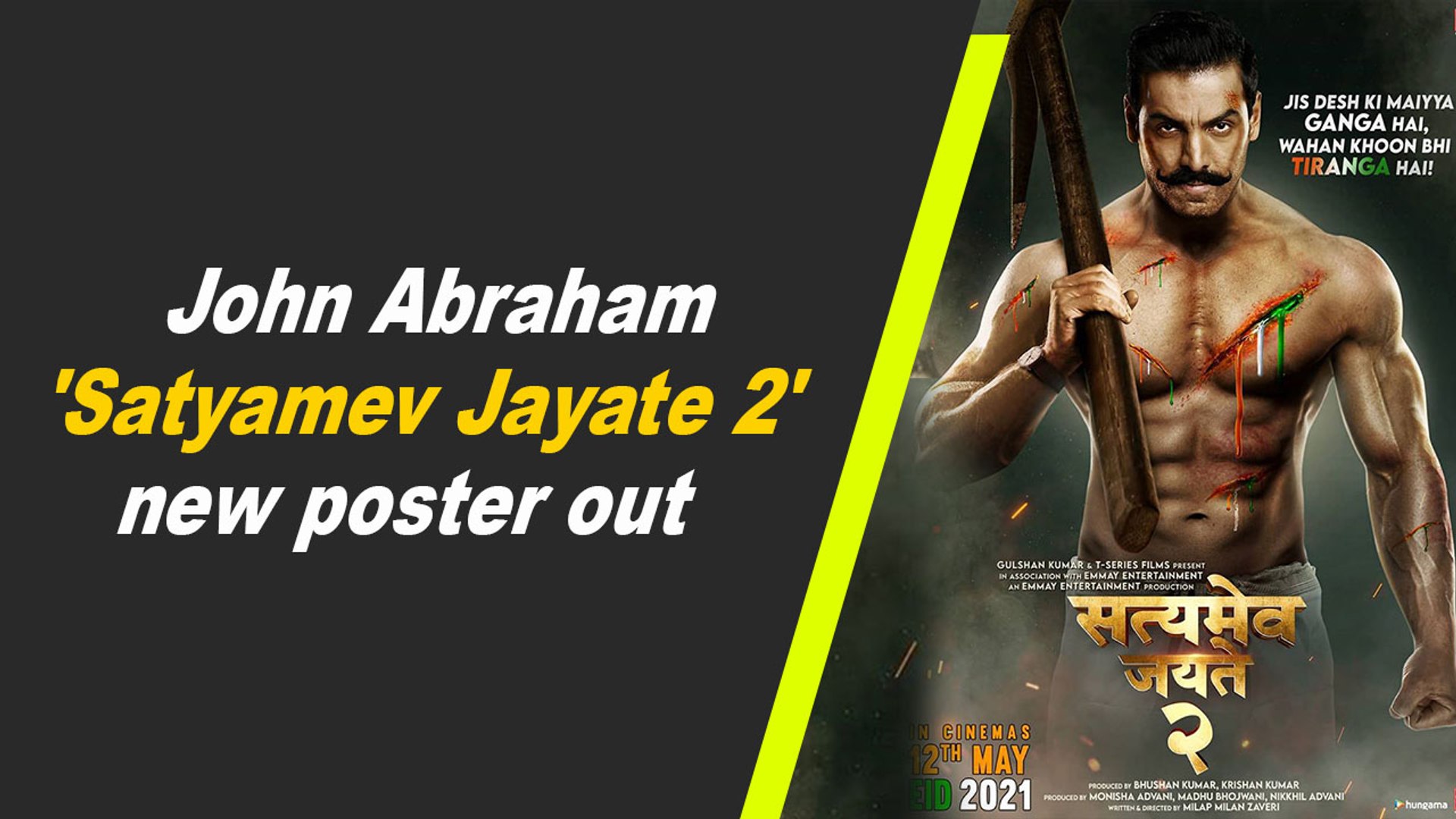 John Abraham 'Satyamev Jayate 2' new poster out - video Dailymotion
