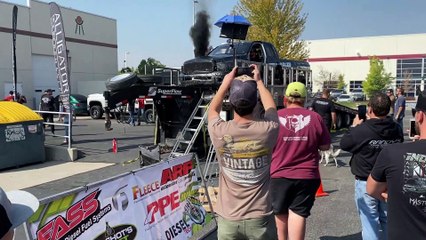 Engine Explosion Blows Truck Apart