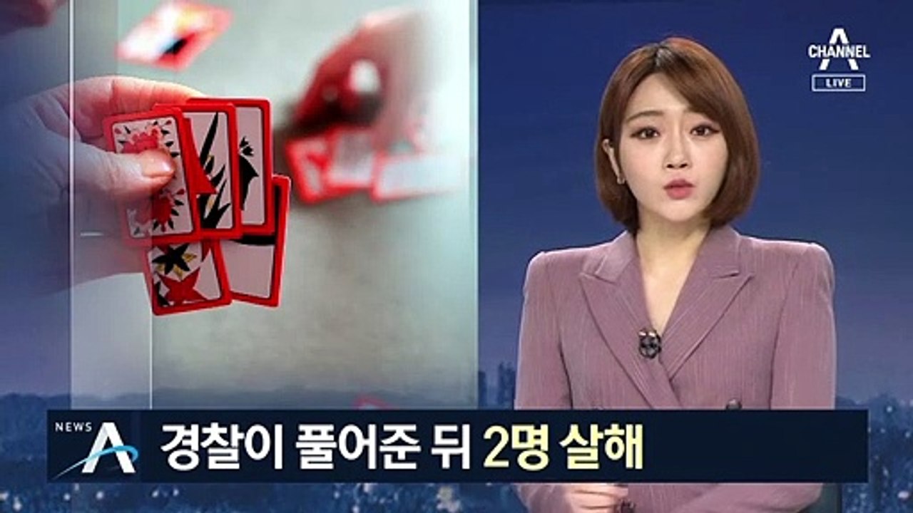 화투 치다 시비…체포됐던 협박범, 풀려나자 2명 살해