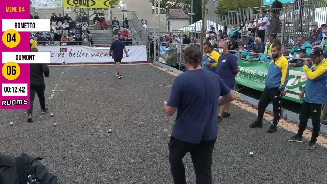 32e BONETTO vs DUMONT : International à pétanque de RUOMS septembre 2020