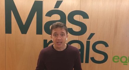 Errejón dice que Sánchez debe tomar ya "cartas en el asunto" de Madrid