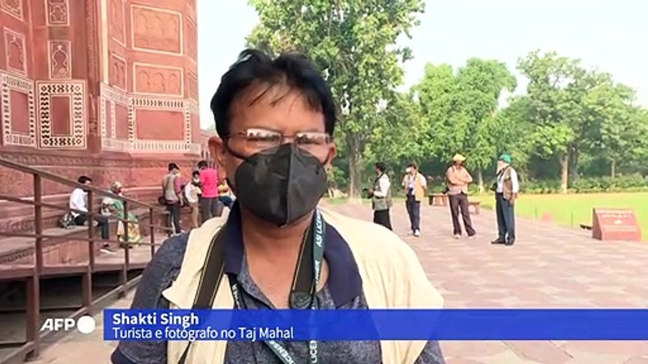 Taj Mahal reabre