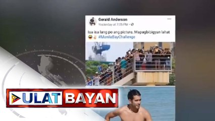 Ilang sikat na personalidad, hindi rin nagpahuli sa #ManilaBayChallenge