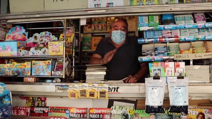 Calle Alcalá, frontera invisible para el Covid en Madrid