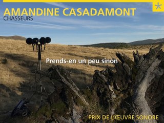 Prix de l'Œuvre Sonore - Amandine Casadamont