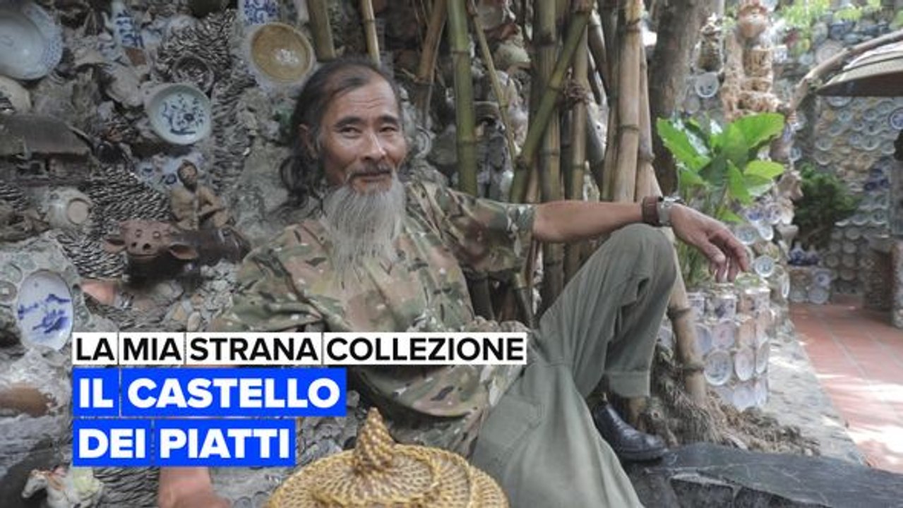 La mia strana collezione: Il castello di piatti antichi