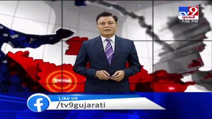 Heavy rain turns roads into river at Najapur village, Amreli - Tv9GujaratiNews