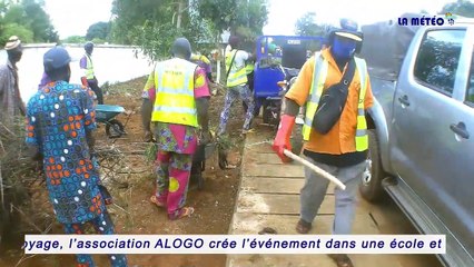 24h pour nettoyer la planète : Sensibilisation et nettoyage, l'association ALLODO crée l'événement dans une école d'élites et au cimetière d'Abomey