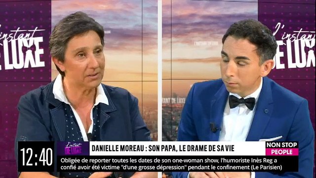 Danielle Moreau dans L'Instant de Luxe lundi 21 septembre 2020 évoque Cyril Hanouna - Non Stop People