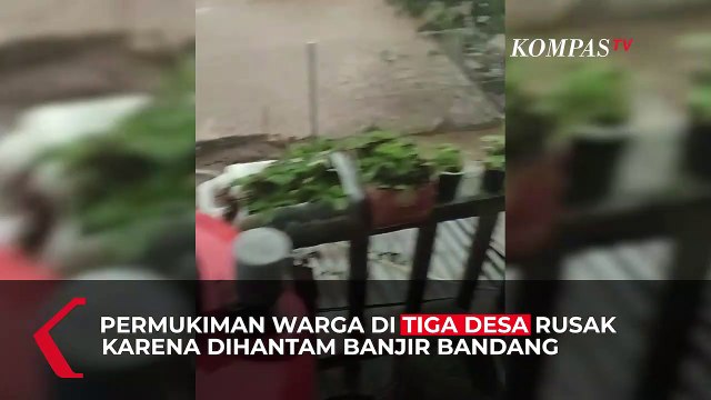 Detik-detik Banjir Bandang Terjang Sukabumi, Mobil Ikut Hanyut