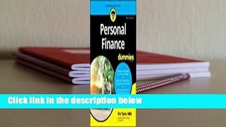 Personal Finance For Dummies