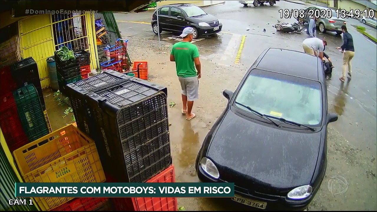 Número de acidentes envolvendo motociclistas sobe durante a pandemia.