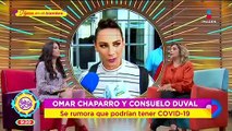 Rumores señalan que Omar Chaparro y Consuelo Duval podrían tener COVID-19
