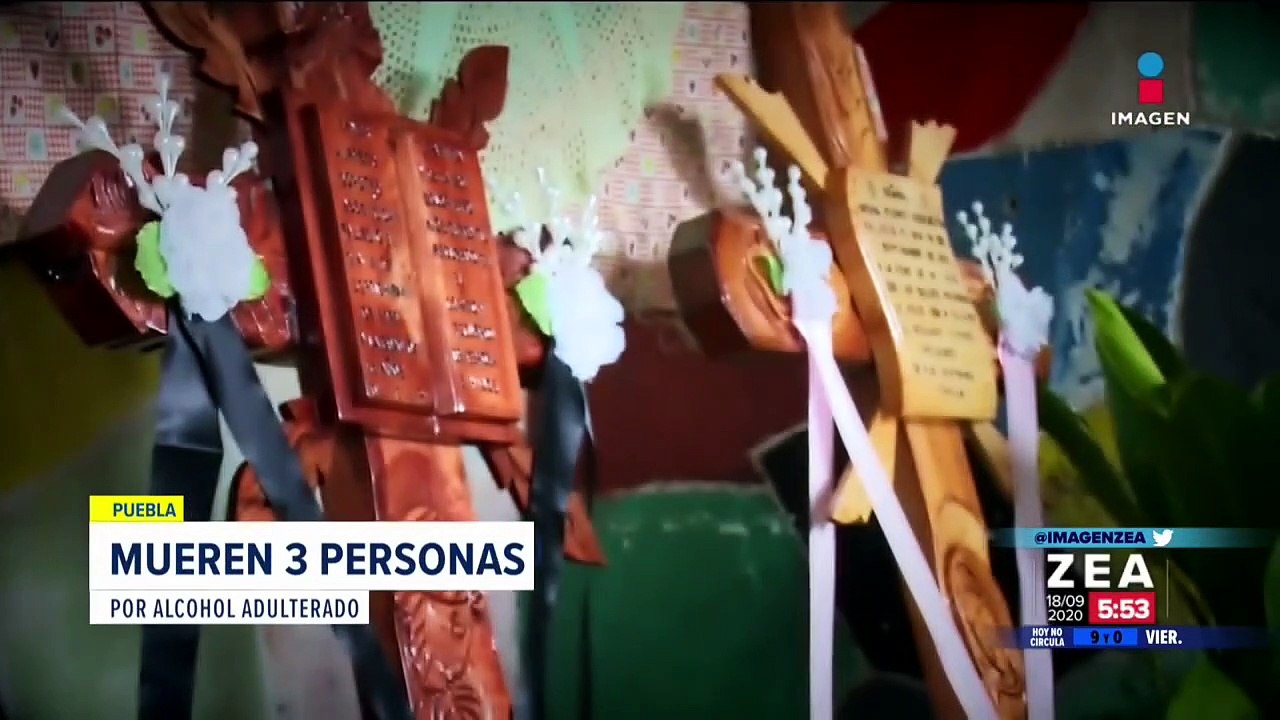 Mueren tres personas por consumo de alcohol adulterado en Puebla