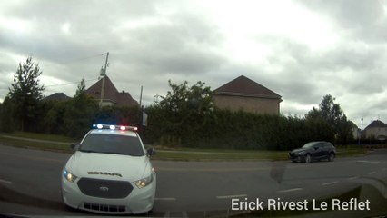 Camion prend la fuite